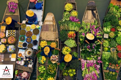 بازارهای شناور ویتنام